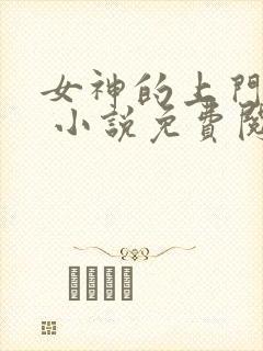 女神的上门赘婿 小说免费阅读全本封面