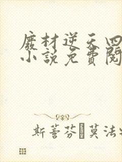 废材逆天四小姐小说免费阅读