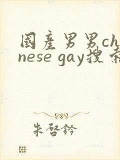 国产男男chinese gay搜索封面