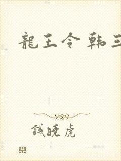 龙王令 韩三千