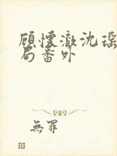顾怀澈沈瑶大结局番外