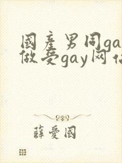 国产男同gay做受gay网站