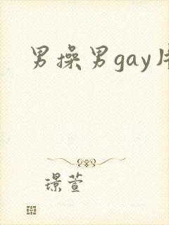 男操男gay片