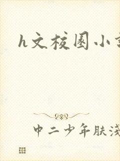 h文校园小说