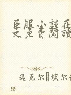 臣服小说在线全文免费阅读笔趣阁无弹窗