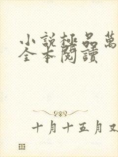 小说极品万岁爷全本阅读