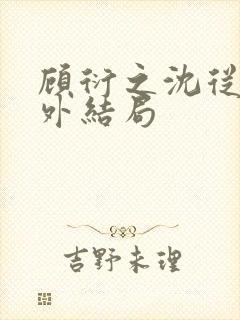 顾衍之沈从灵番外结局