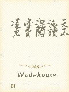 凌峰混沌天帝诀免费阅读正版笔