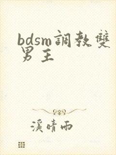 bdsm调教双男主封面