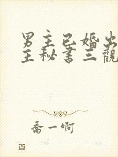 男主已婚出轨女主秘书三观不正小说