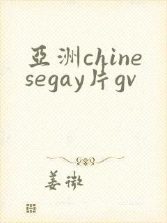 亚洲chinesegay片gv