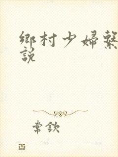 乡村少妇系列小说封面