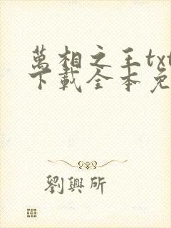 万相之王txt下载全本免费