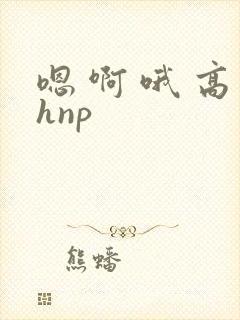 嗯 啊 哦 高hnp