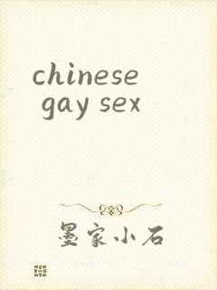 chinese gay sex