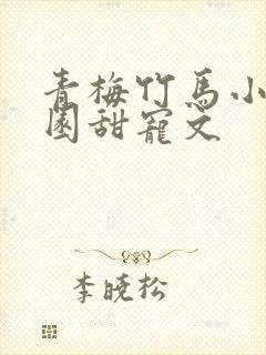 青梅竹马小说校园甜宠文封面