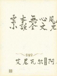 云本无心风起意小说全文免费阅读