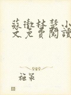 苏彻林楚小说全文免费阅读