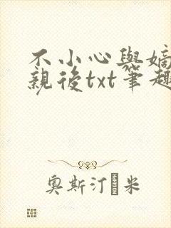 不小心与嫡姐换亲后txt笔趣阁最新章