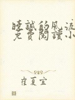 晓诚的风流人生免费阅读小说