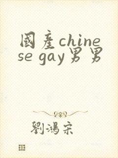 国产chinese gay男男封面