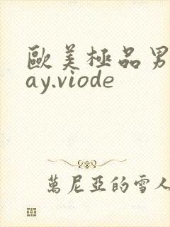 欧美极品男男gay.viode