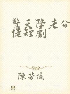 惊天降老公是大佬短剧封面