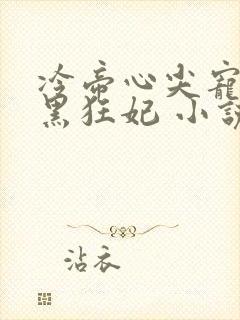 冷帝心尖宠之腹黑狂妃 小说