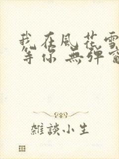 我在风花雪月里等你 无弹窗