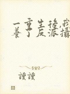 一重生后,我娇养了反派摄政王封面