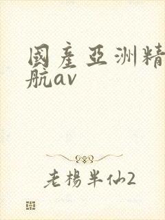 国产亚洲精品导航av