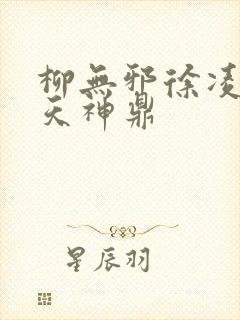 柳无邪徐凌雪吞天神鼎封面