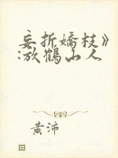 妄折娇枝》作者:放鹤山人