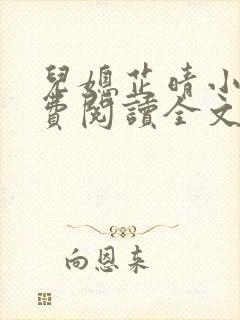 儿媳芷晴小说免费阅读全文