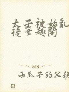 太子被始乱终弃后笔趣阁封面