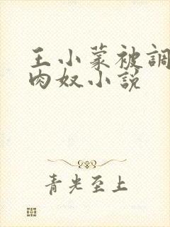 王小蒙被调教成肉奴小说