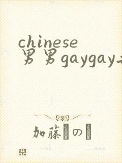 chinese男男gaygay无套网站