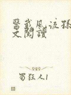 医武风流孙哲全文阅读