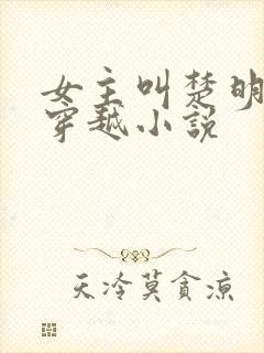 女主叫楚明月的穿越小说