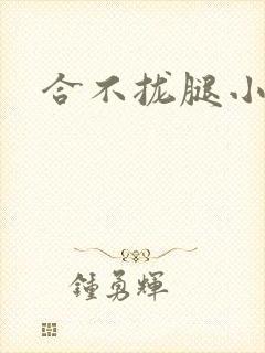 合不拢腿小说