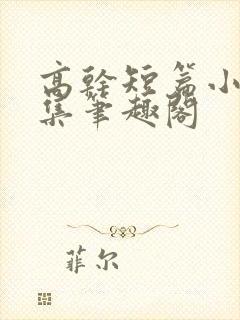 高干短篇小说合集笔趣阁