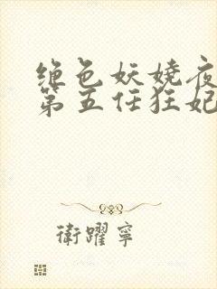 绝色妖娆夜帝的第五任狂妃免费阅读