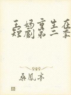 王妈重生在霸总短剧第二季