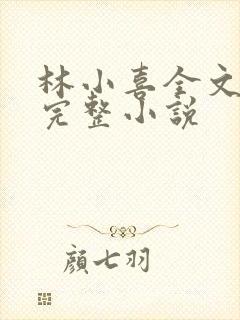 林小喜全文阅读完整小说封面