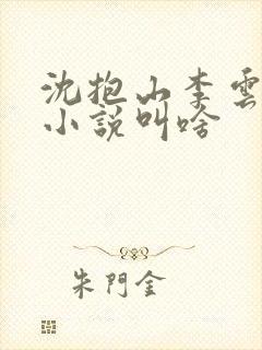 沈抱山李云舒的小说叫啥