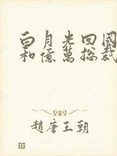 白月光回国后我和亿万总裁闪婚了短剧