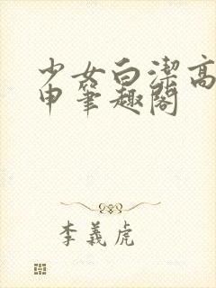 少女白洁高义王申笔趣阁