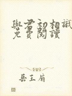 与君初相识小说免费阅读