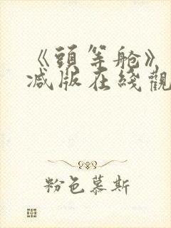 《头等舱》未删减版在线观看