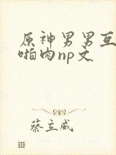 原神男男互攻h啪肉np文